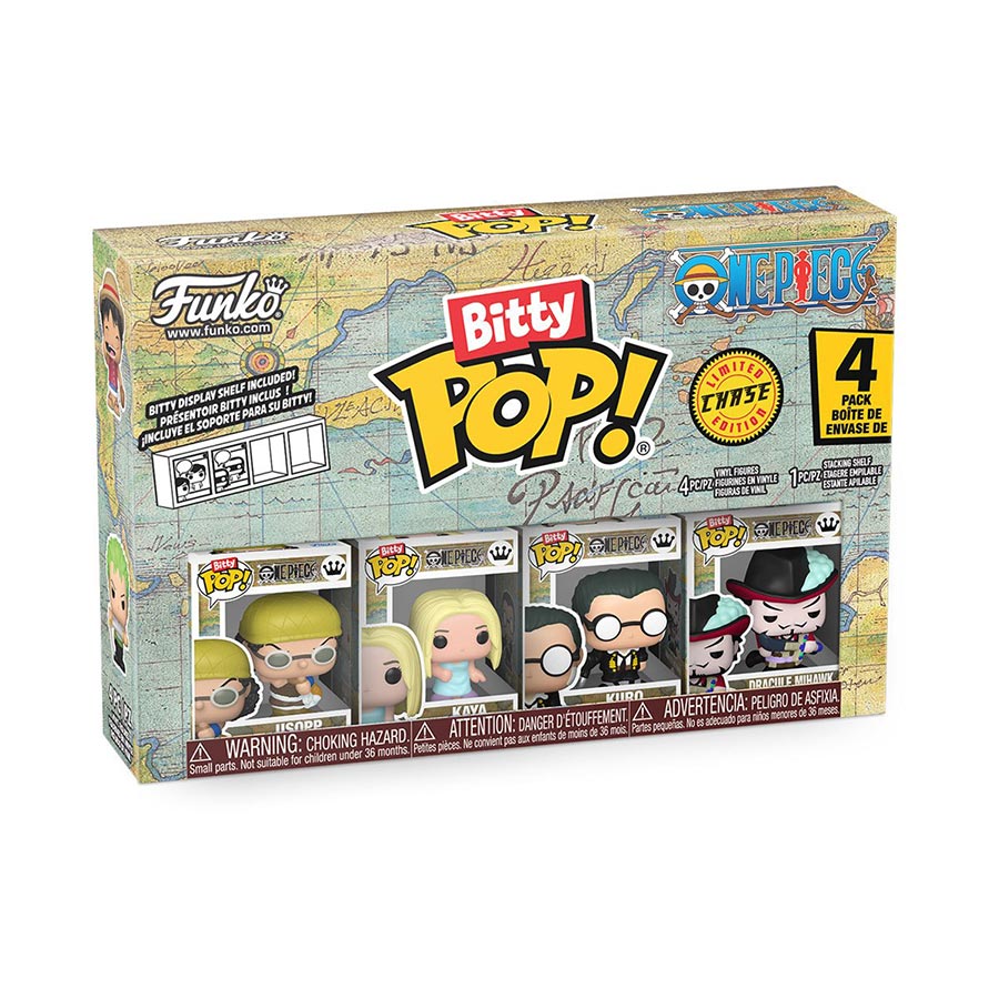 Bitty POP One Piece 4-Pack Series 4 - Usopp