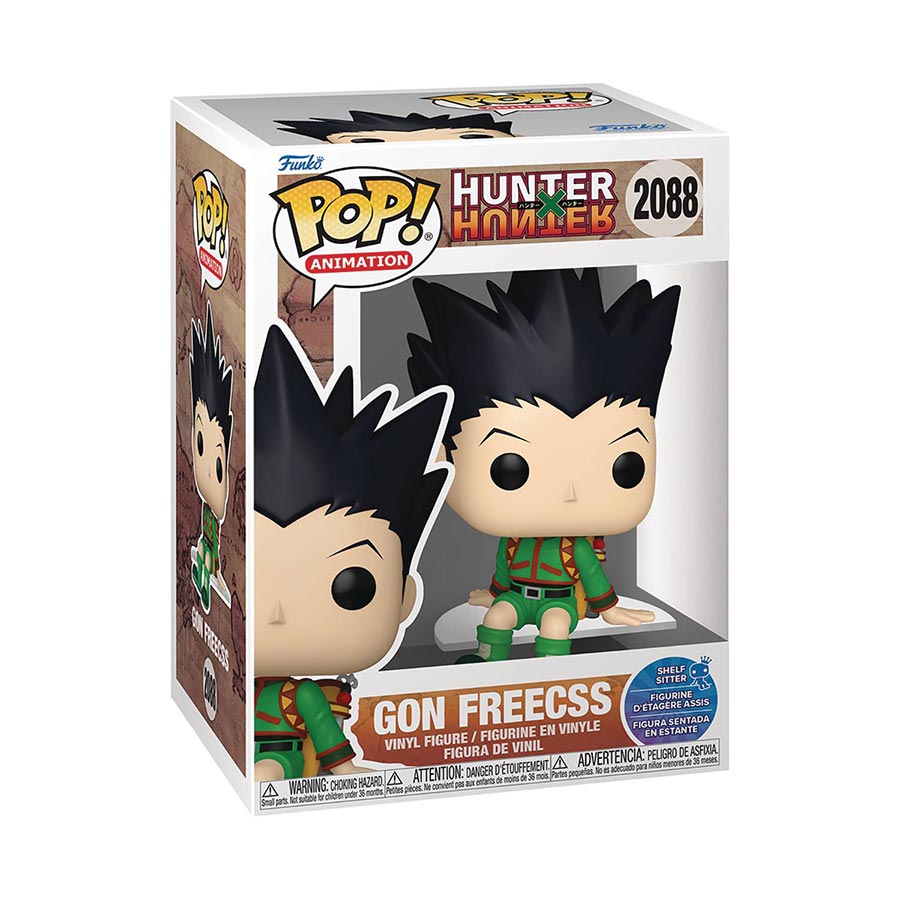 POP Animation Hunter X Hunter Gon Freecss Shelf Sitter Vinyl Figure