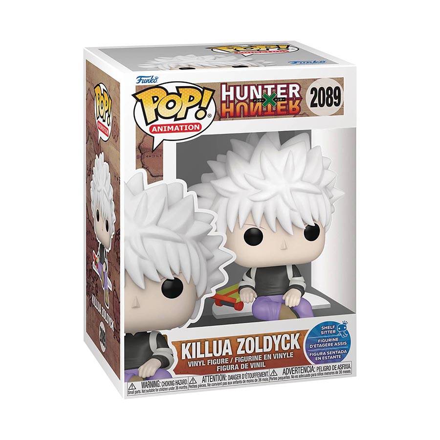 POP Animation Hunter X Hunter Killua Zoldyck (Shelf Sitter) Vinyl Figure