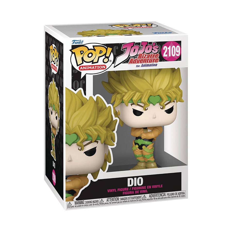 POP Animation JoJos Bizarre Adventure Dio Vinyl Figure