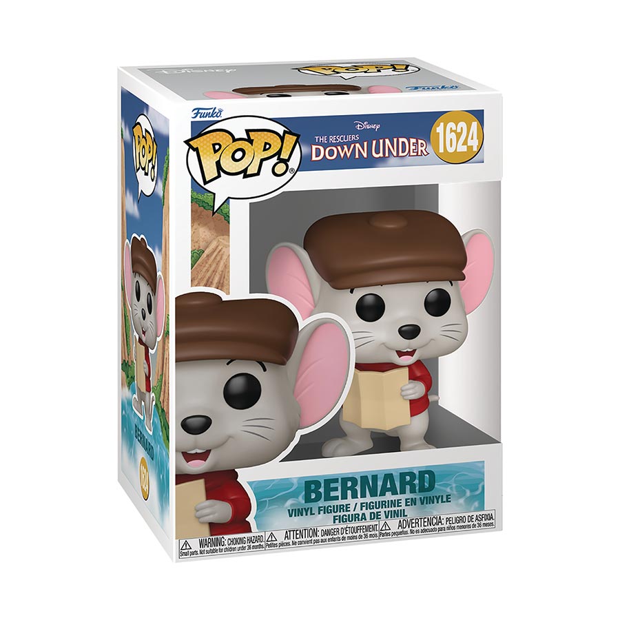 POP Disney Rescuers Down Under Bernard Vinyl Figure