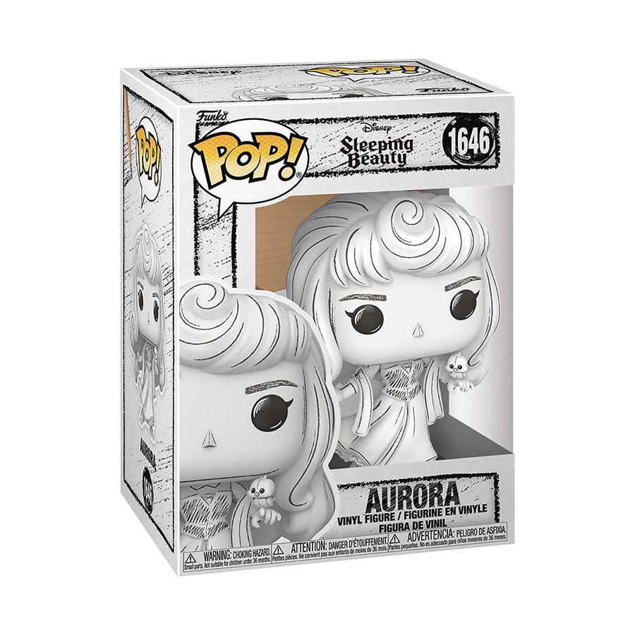 POP Disney Sleeping Beauty Aurora Sketched Deco Vinyl Figure