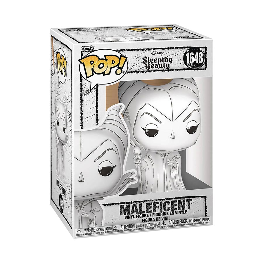 POP Disney Sleeping Beauty Maleficent Sketched Deco Vinyl Figure