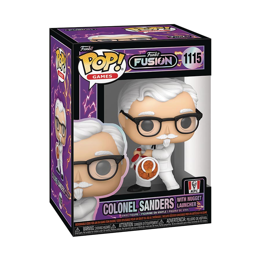 POP Ad Icons Funko Fusion Colonel Sanders Vinyl Figure