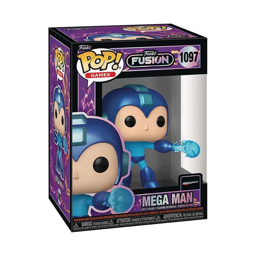 POP Games Funko Fusion Mega Man Vinyl Figure