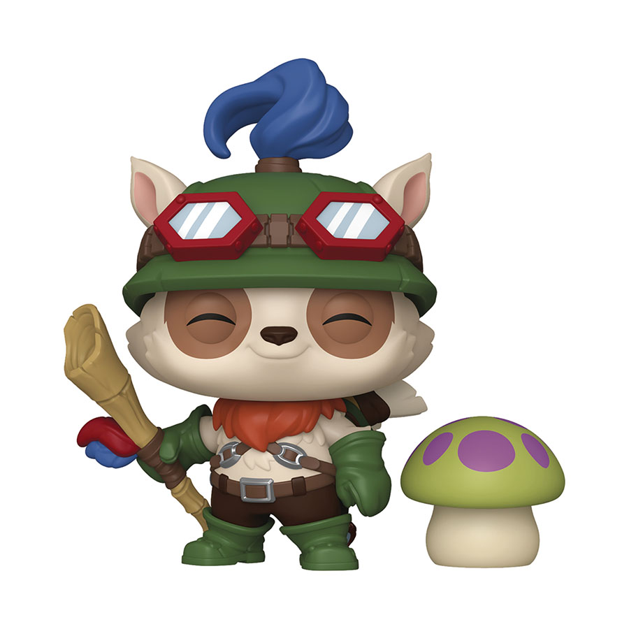 POP&Buddy League Of Legends Teemo With Mushroom Vinyl Figure