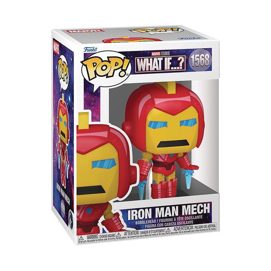 POP Marvel What If Iron Man Mech Vinyl Bobble Head