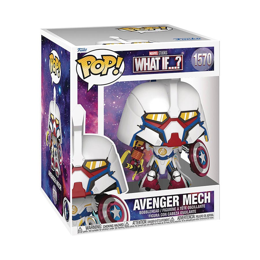 POP Super What If Super Avenger Mech Vinyl Bobble Head