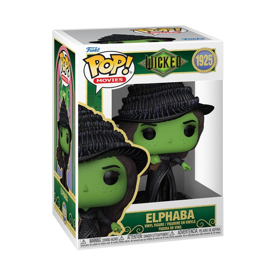 POP Movies Wicked For Good Elphaba With Grimmerie Vinyl Figure