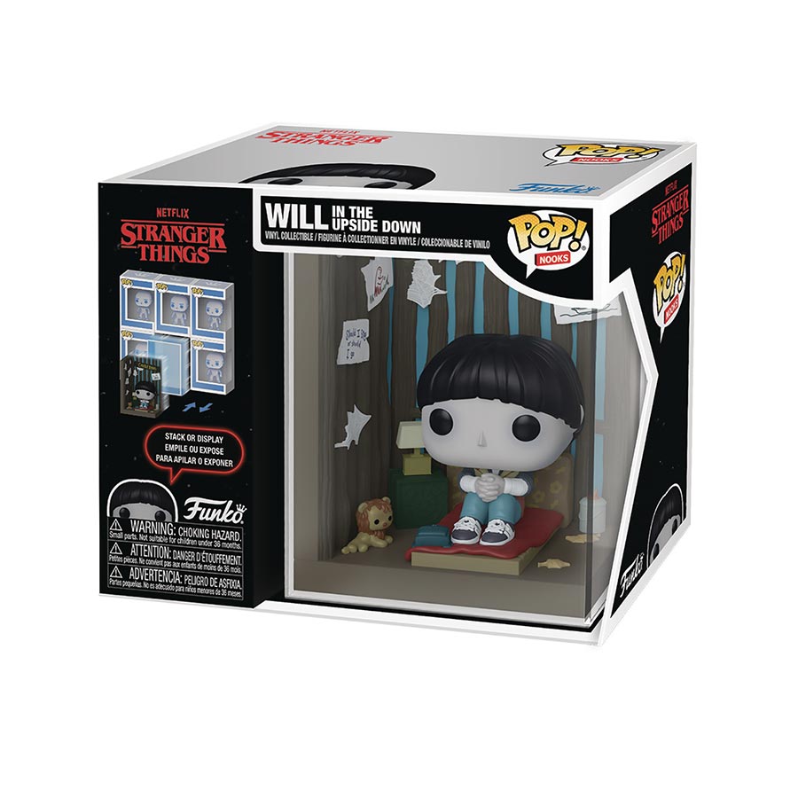 POP Nooks Stranger Things Will In The Upside Down Vinyl Figure Diorama