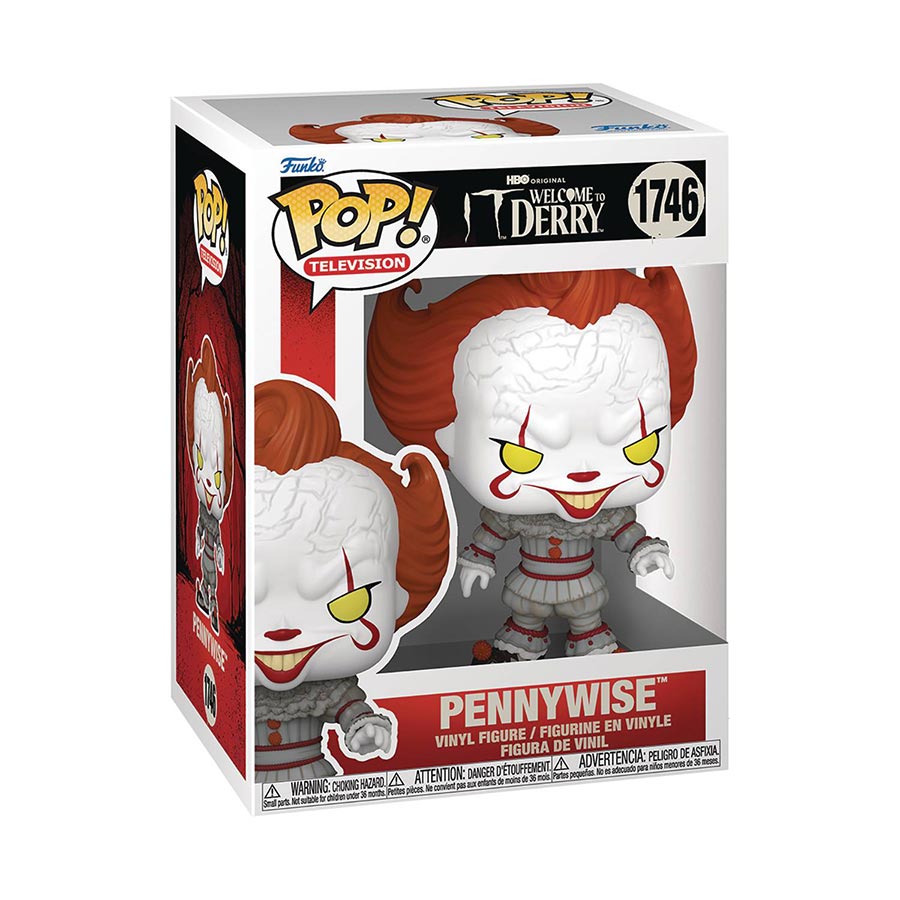 POP Television Welcome To Derry Pennywise Vinyl Figure