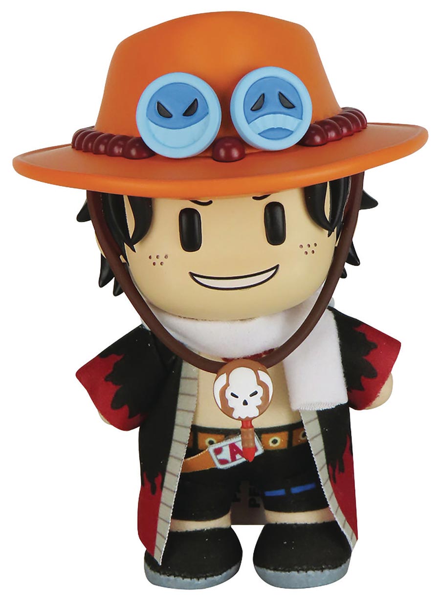 One Piece 4.5-Inch FigureKey Plush - Ace (Arabasta)