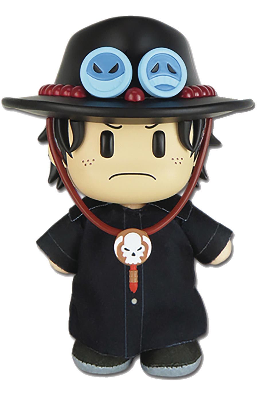 One Piece 4.5-Inch FigureKey Plush - Ace (Winter Island)