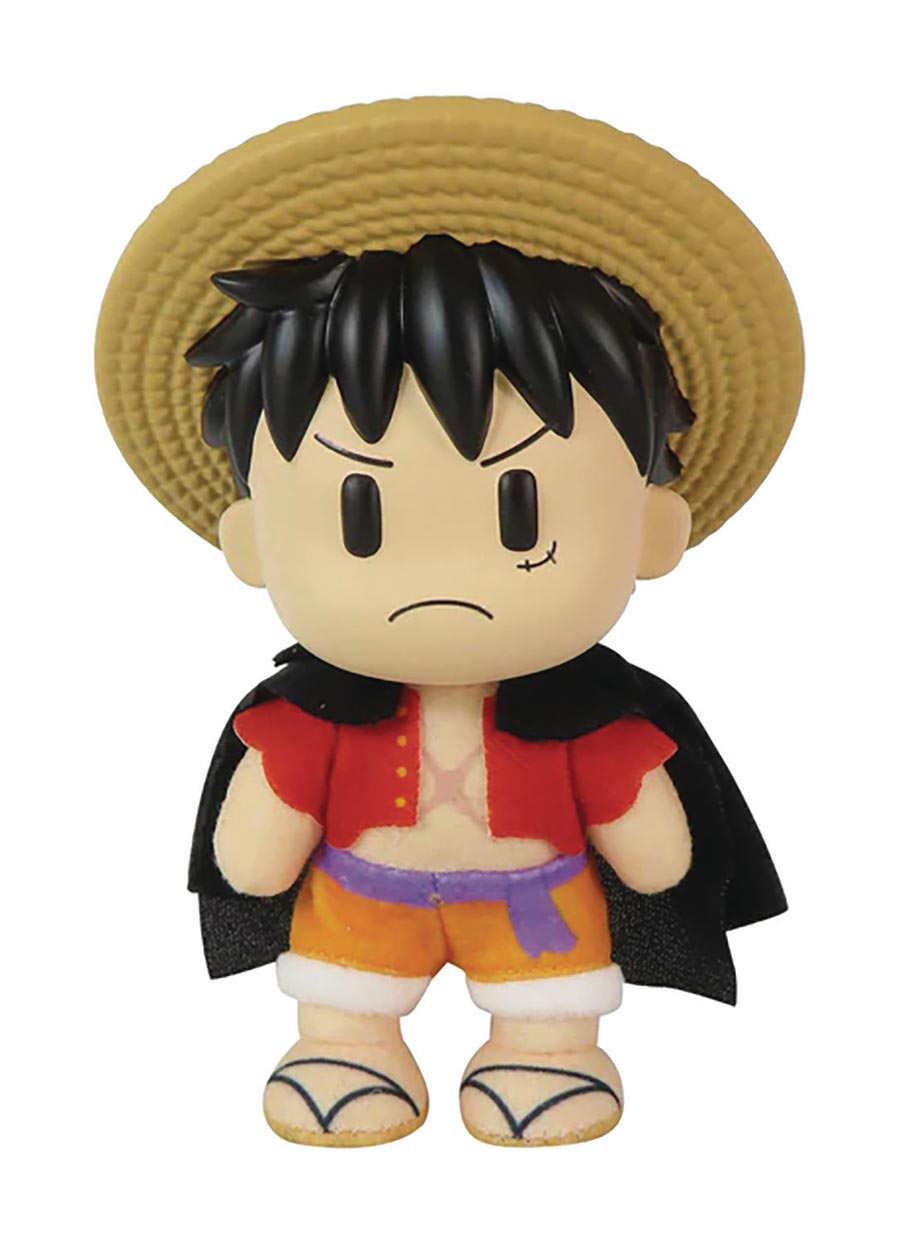 One Piece 4.5-Inch FigureKey Plush - Luffy (Onigashima)