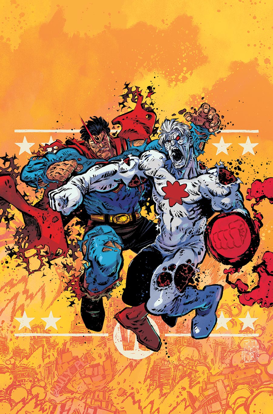 DC K.O. Superman vs Captain Atom #1 (One Shot) Cover A Regular Jorge Corona Cover (DC All In)