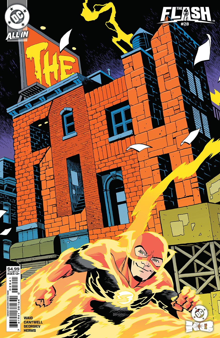 Flash Vol 6 #28 Cover D Variant Ethan Young Card Stock Cover (DC All In)(DC K.O. Tie-In) (Limit 1 Per Customer)