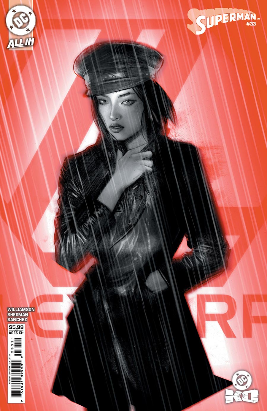 Superman Vol 7 #33 Cover B Variant Tula Lotay Card Stock Cover (DC All In)(DC K.O. Tie-In) (Limit 1 Per Customer)