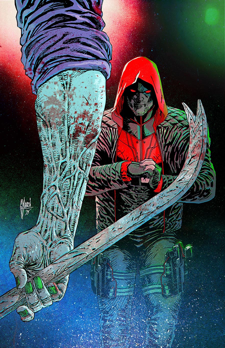 DC K.O. Red Hood vs Joker #1 (One Shot) Cover D Variant Guillem March Card Stock Cover (DC All In)
