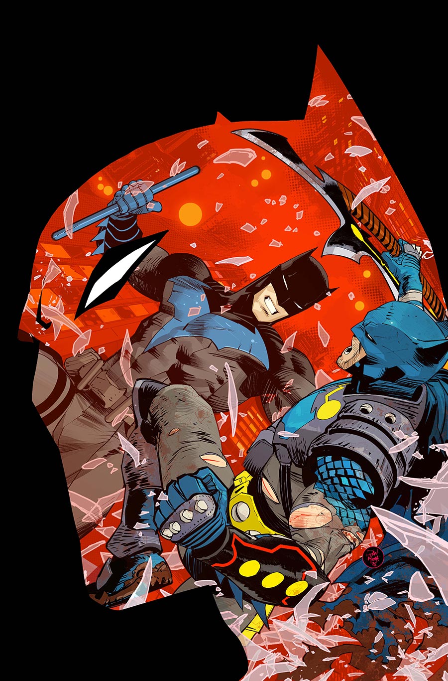 DC K.O. Knightfight #2 Cover A Regular Dan Mora Cover (DC All In)