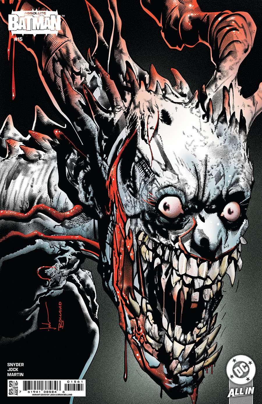 Absolute Batman #15 Cover D Variant Jock & Brian Bolland Card Stock Cover (DC All In)