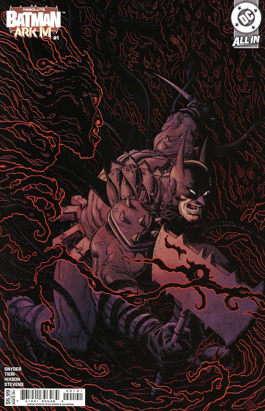 Absolute Batman Ark-M Special #1 (One Shot) Cover D Variant Steve Skroce Card Stock Cover (DC All In)(Limit 1 Per Customer)