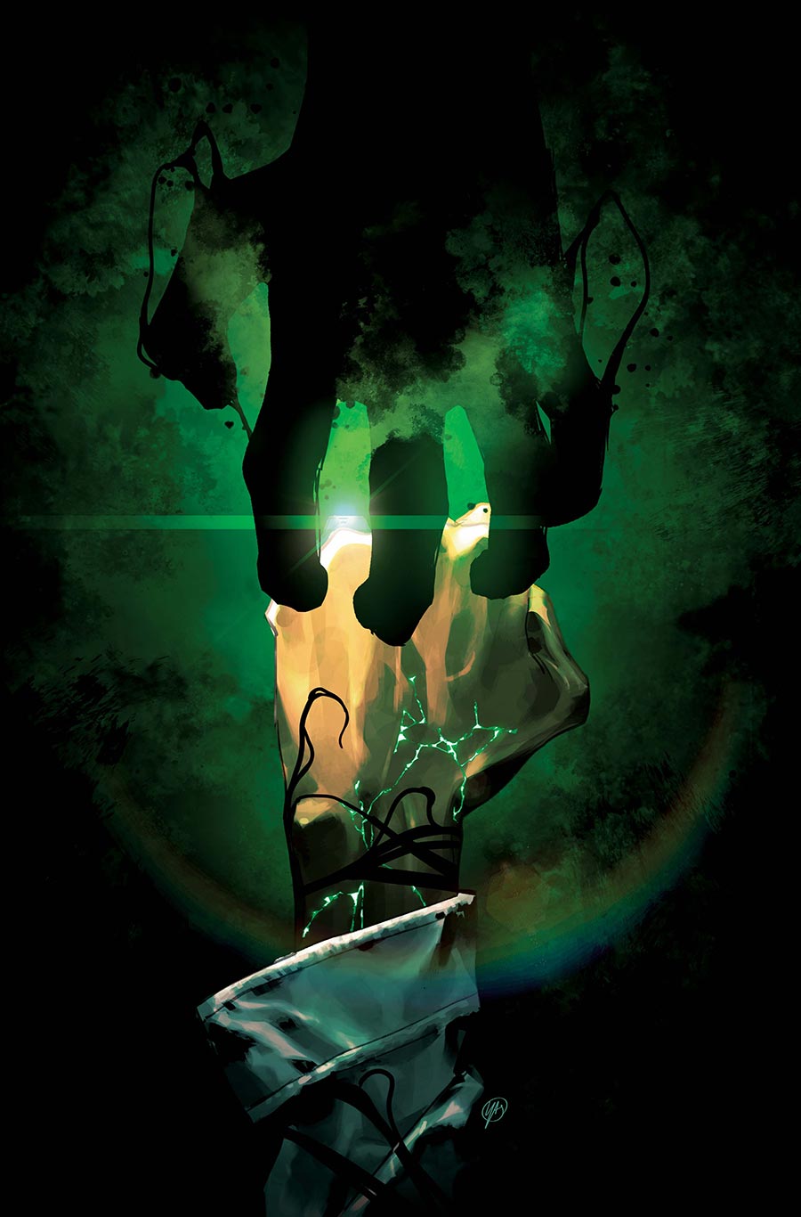 Absolute Green Lantern #9 Cover C Variant Yasmine Putri Card Stock Cover (DC All In)