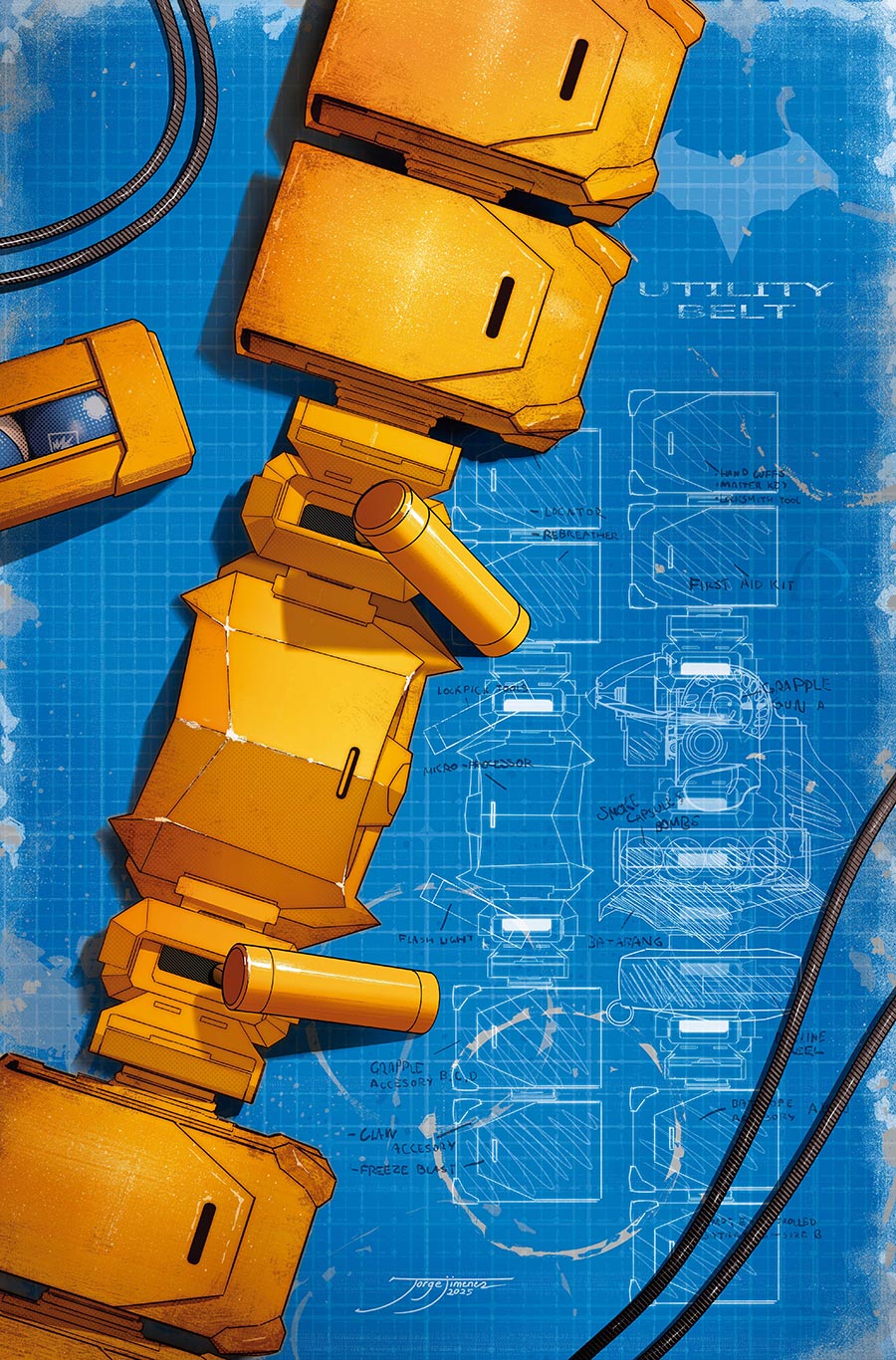 Batman Vol 4 #4 Cover F Variant Jorge Jimenez Foil Cover (DC All In)