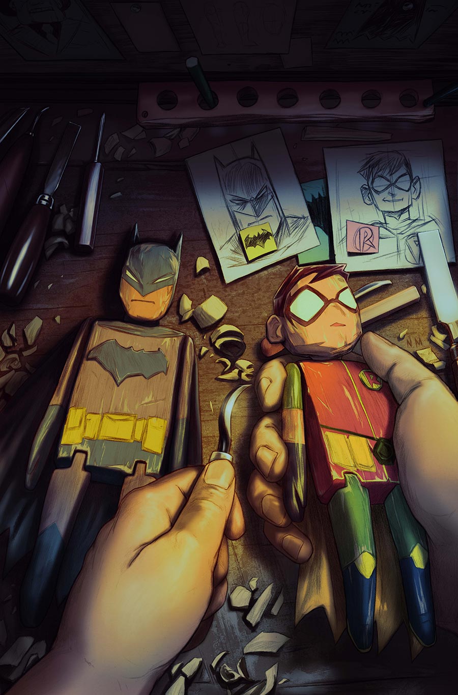 Batman And Robin Vol 3 #28 Cover A Regular Nimit Malavia Cover (DC All In)