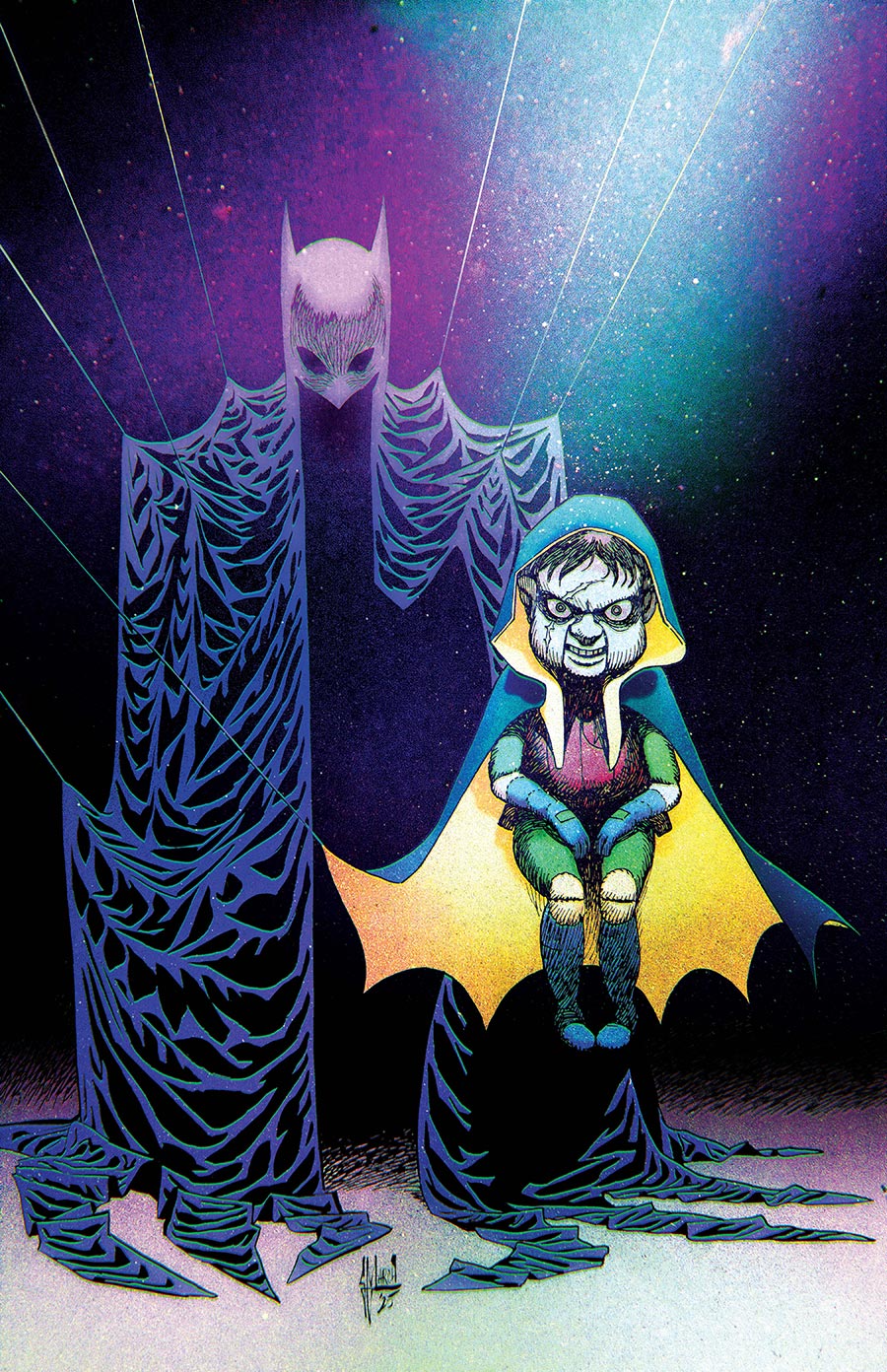 Batman And Robin Vol 3 #28 Cover B Variant Guillem March Card Stock Cover (DC All In)