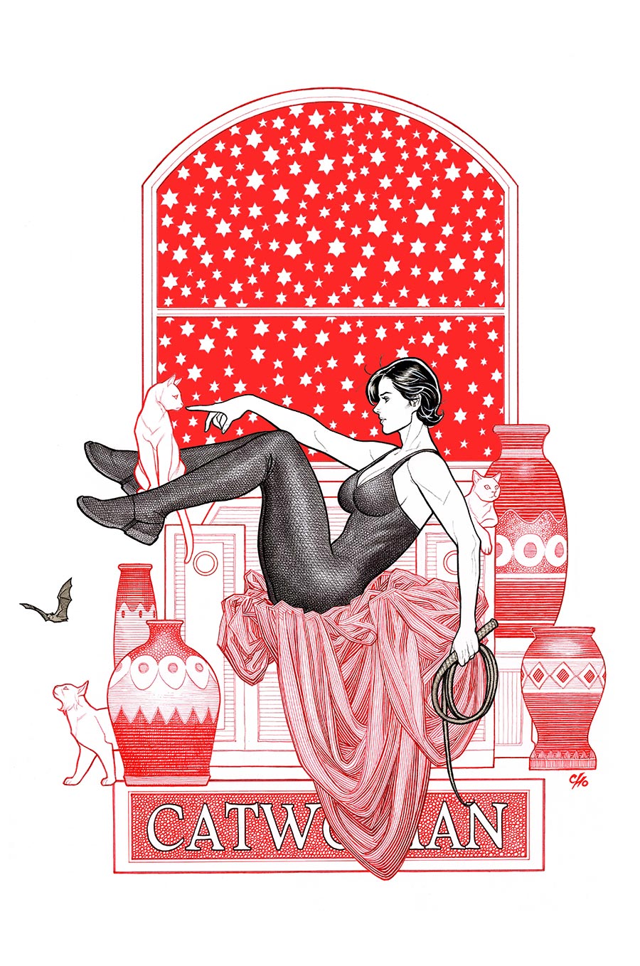 Catwoman Vol 5 #82 Cover B Variant Frank Cho Card Stock Cover (DC All In)