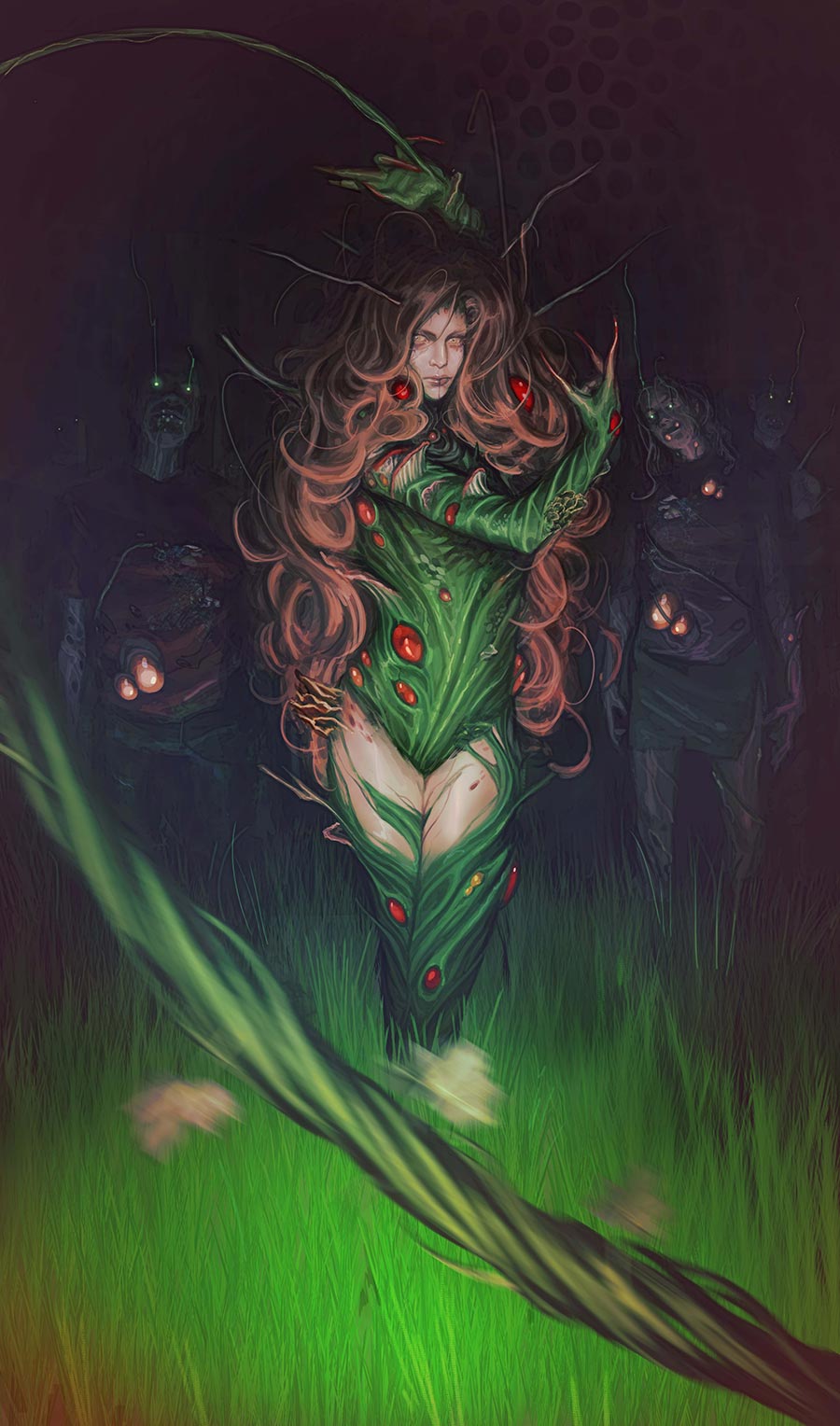 Poison Ivy #39 Cover E Variant Joshua Sway Swaby Card Stock Cover (DC All In)