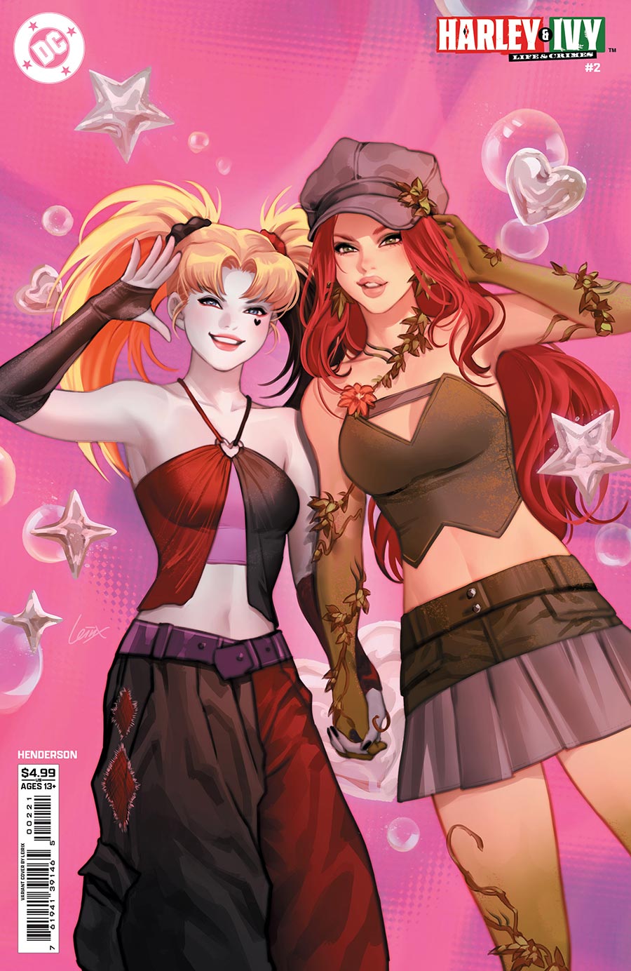 Harley And Ivy Life And Crimes #2 Cover B Variant Lesley Leirix Li Card Stock Cover (DC All In)