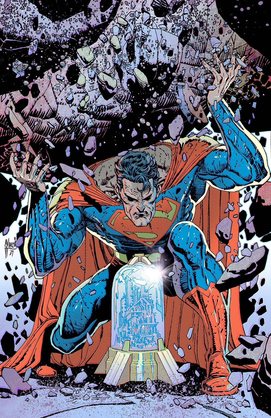 Superman Unlimited #8 Cover B Variant Guillem March Card Stock Cover (DC All In)