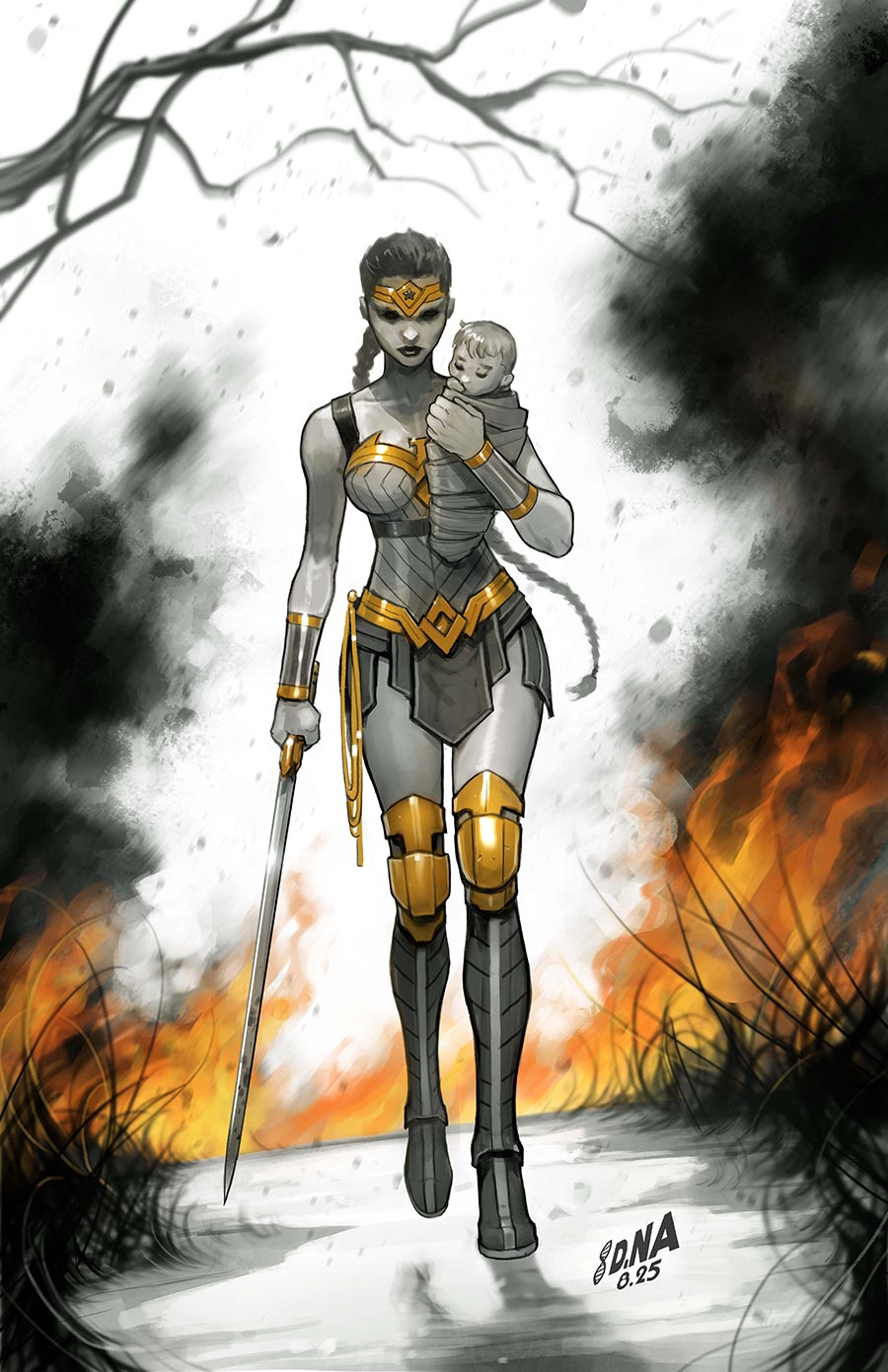 Wonder Woman Vol 6 #28 Cover B Variant David Nakayama Card Stock Cover (DC All In)