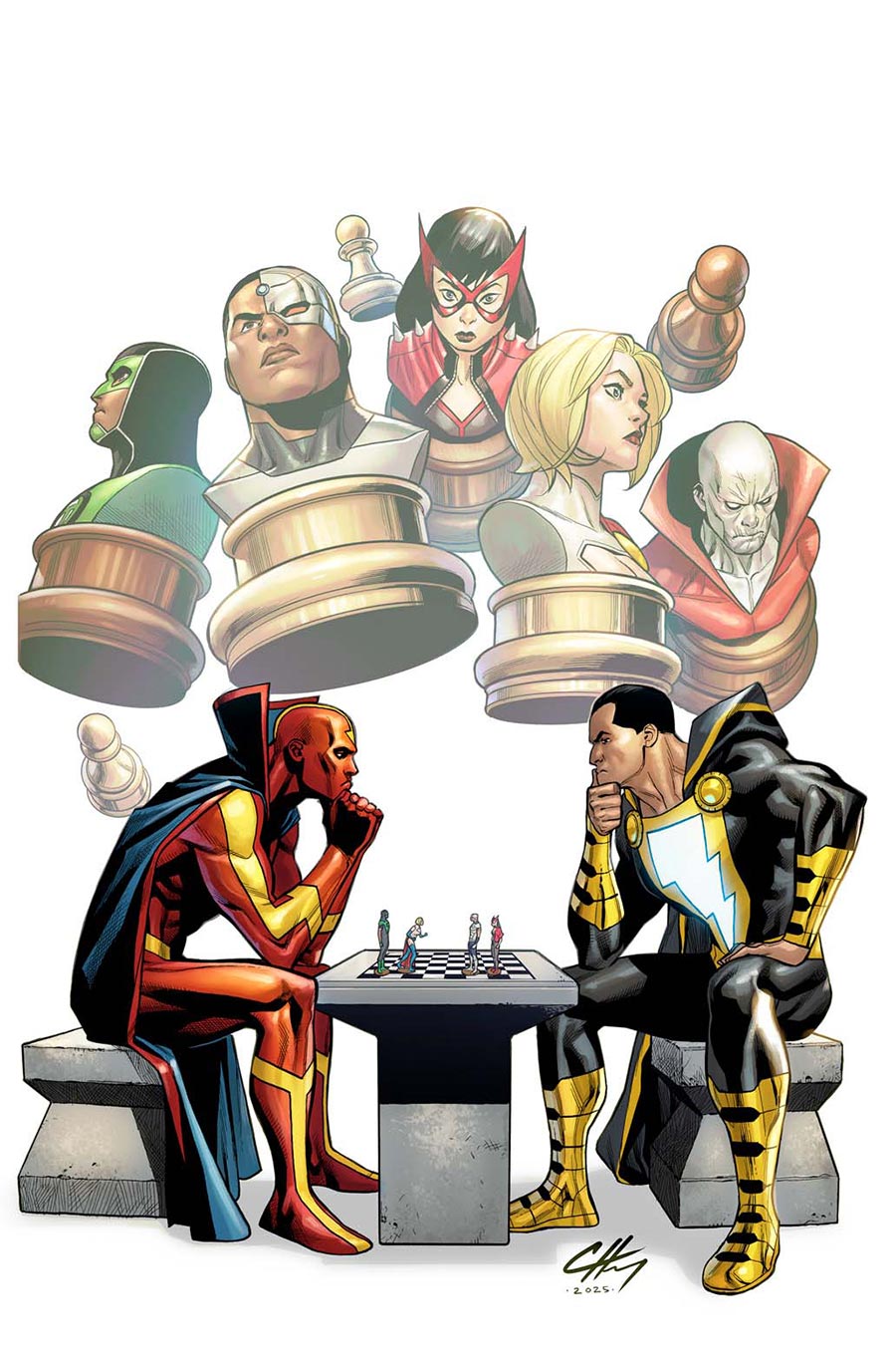 Justice League Red #5 Cover A Regular Clayton Henry Cover (DC All In)