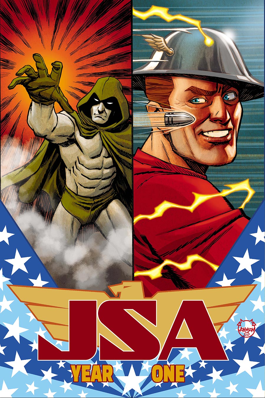 JSA Vol 2 #14 Cover A Regular Dave Johnson Cover (DC All In)