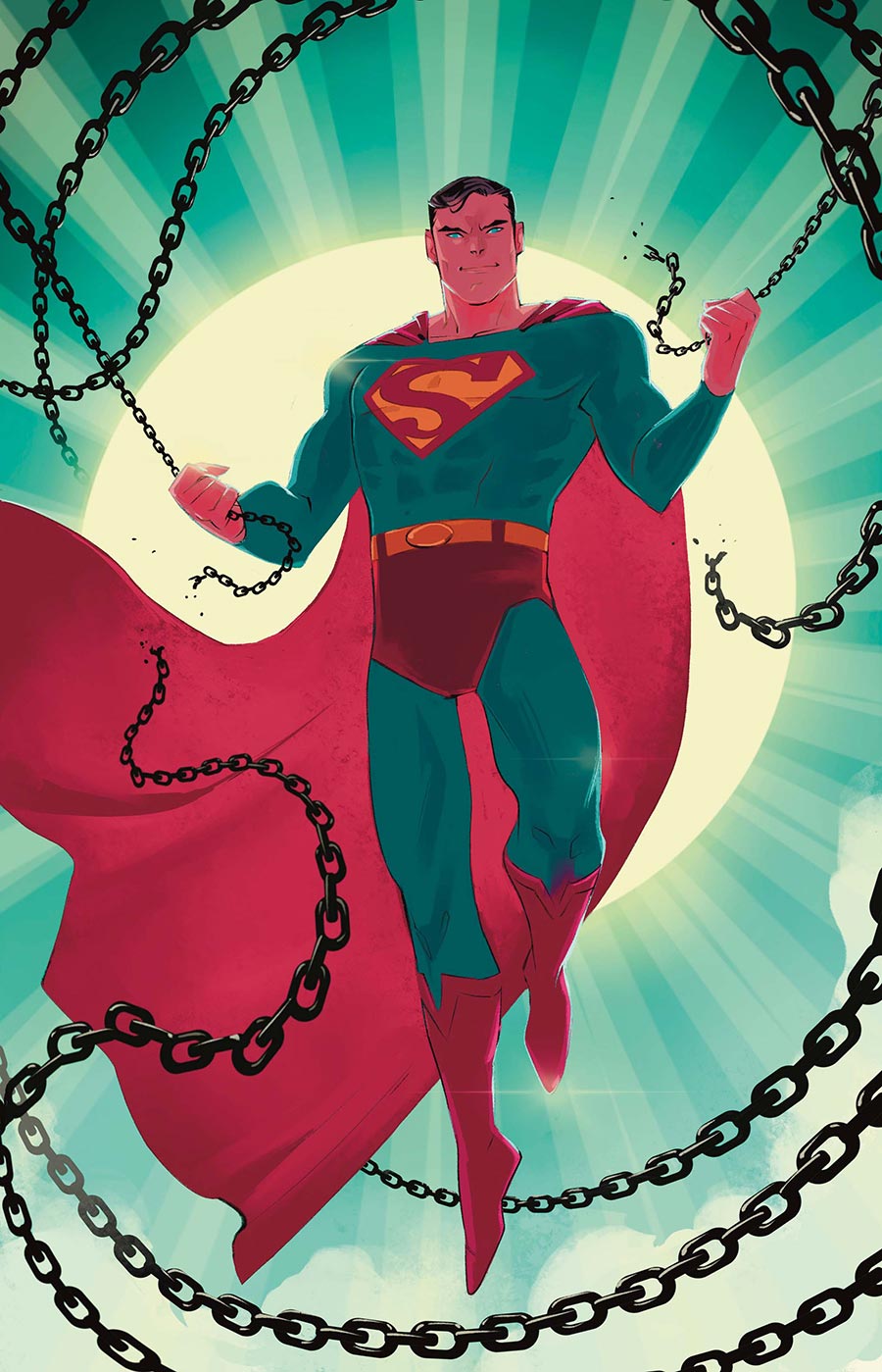 Adventures Of Superman Book Of El #4 Cover D Variant Sarah Baslaim Card Stock Cover (DC All In)