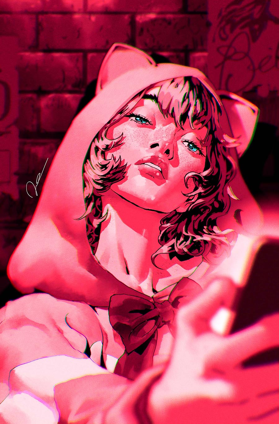 Cheetah And Cheshire Rob The Justice League #5 Cover B Variant Gerald Parel Card Stock Cover (DC All In)