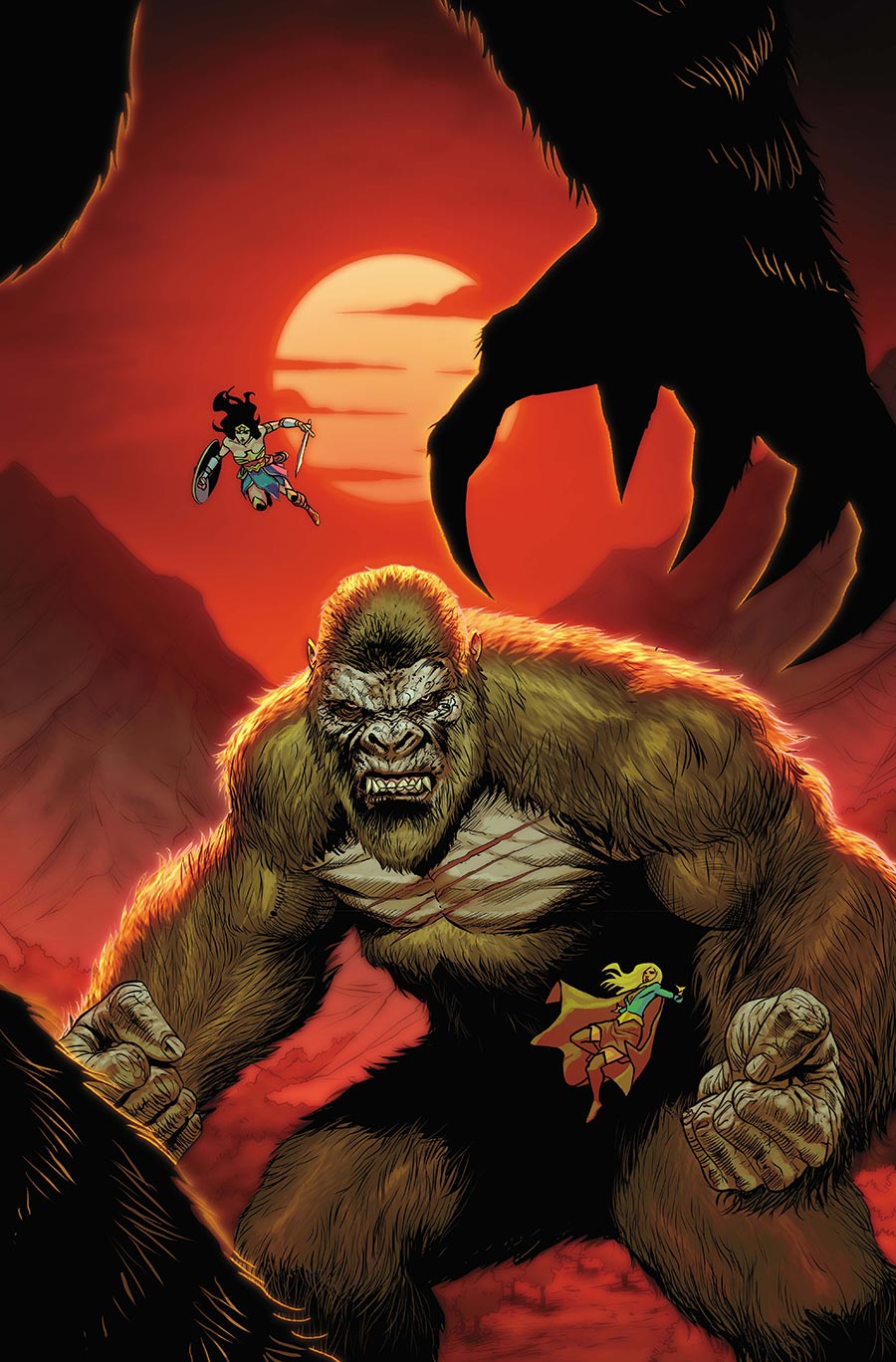 Justice League vs Godzilla vs Kong 2 #6 Cover A Regular Christian Duce Cover