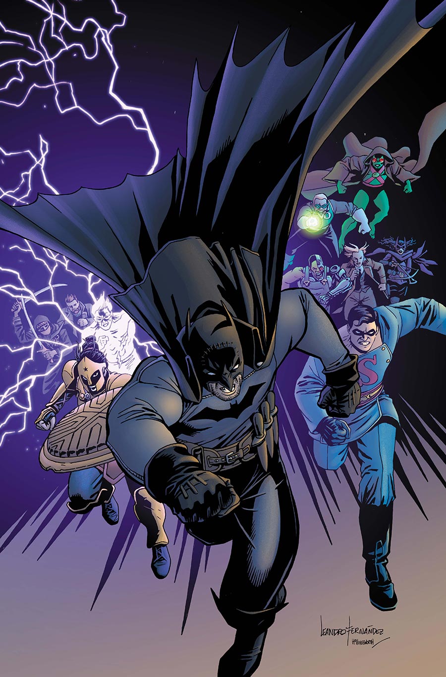 Batman Gotham By Gaslight A League For Justice #6 Cover A Regular Leandro Fernandez Cover