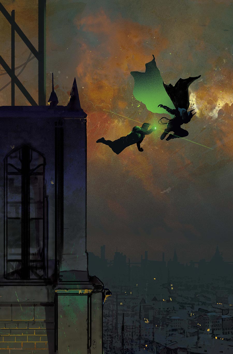 Batman Gotham By Gaslight A League For Justice #6 Cover C Variant Christian Ward Card Stock Cover