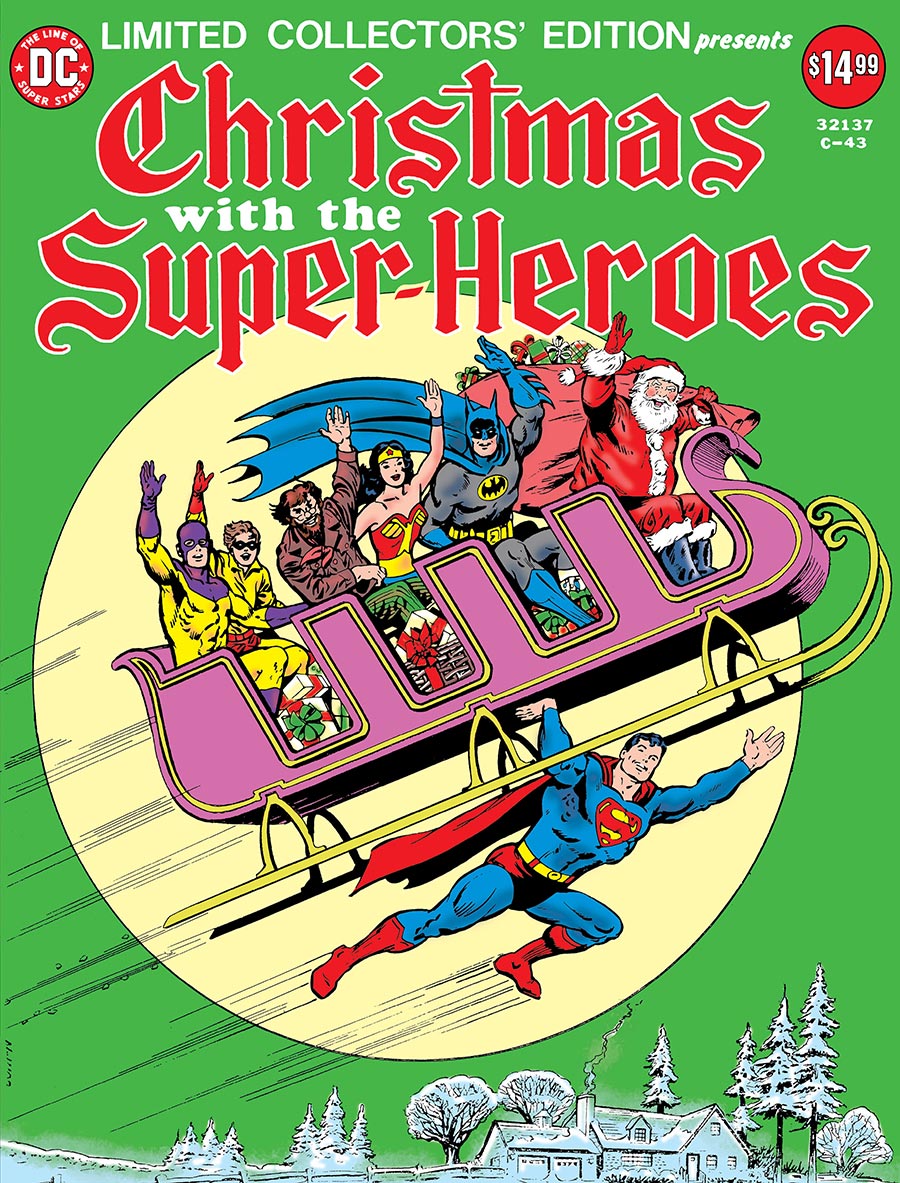 Limited Collectors Edition #43 Christmas With The Super-Heroes Facsimile Edition Cover B Variant Curt Swan Foil Cover