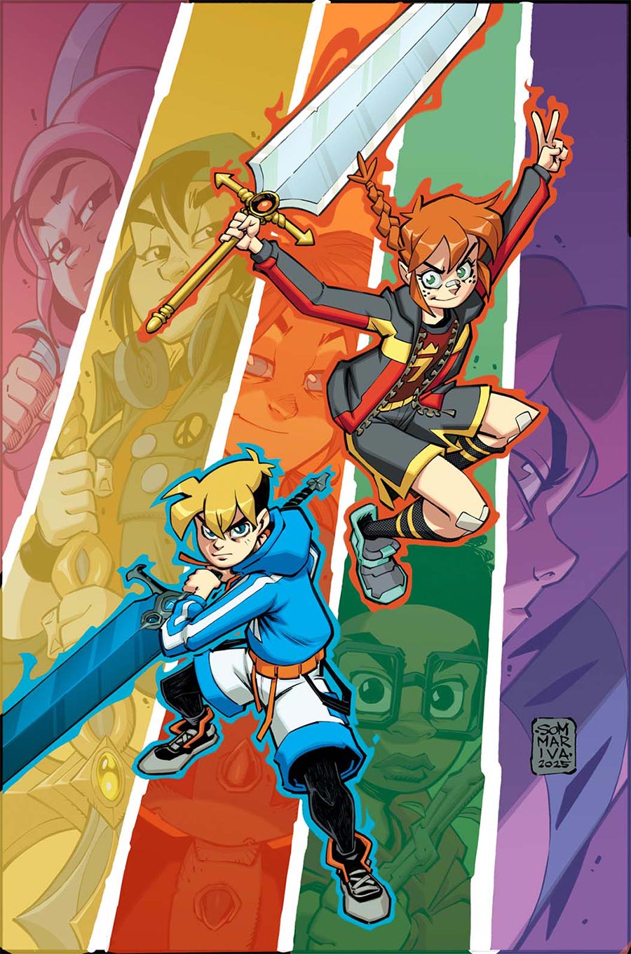 C.O.R.T. Children Of The Round Table #4 Cover B Variant Jon Sommariva Card Stock Cover
