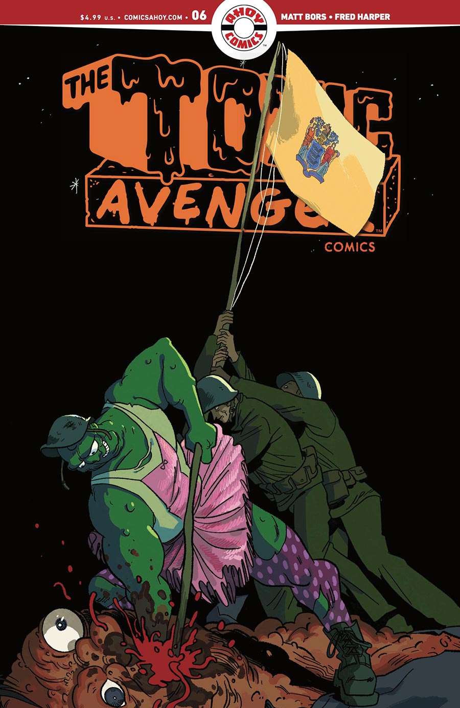 Toxic Avenger Comics #6 Cover B Variant Erica Henderson Unlockable Cover