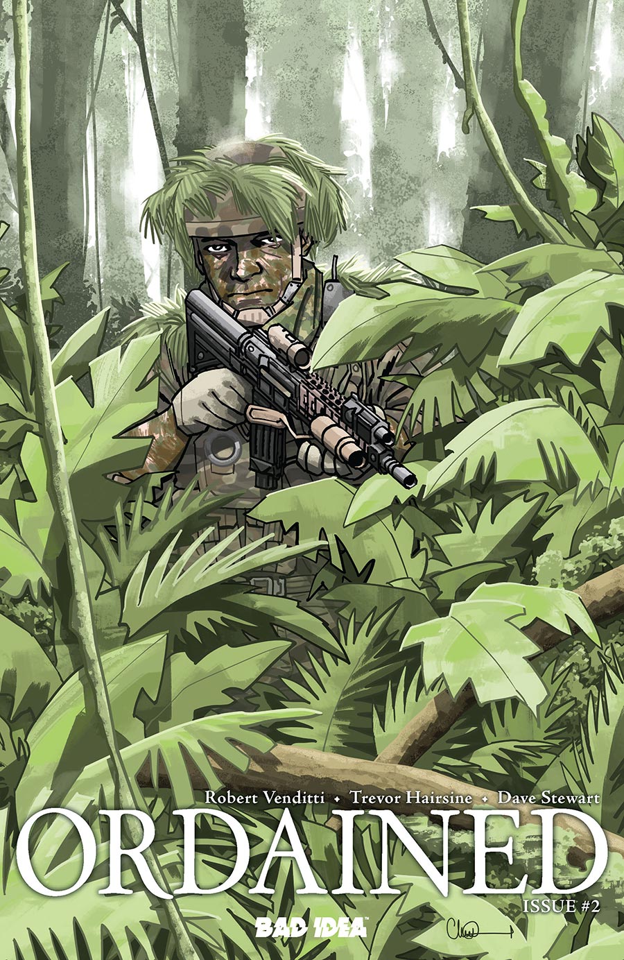 Ordained #2 Cover B Variant Charlie Adlard Cover