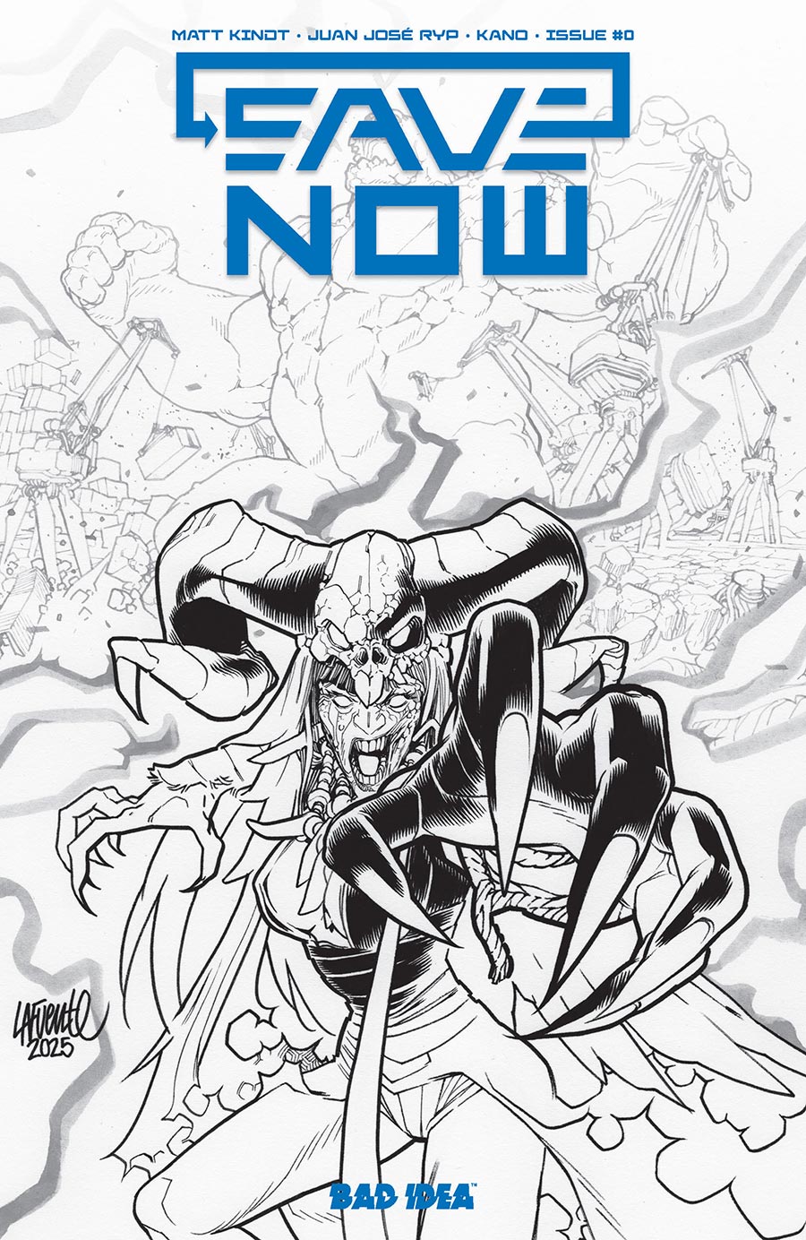 Save Now #0 Cover B Variant David Lafuente Cover