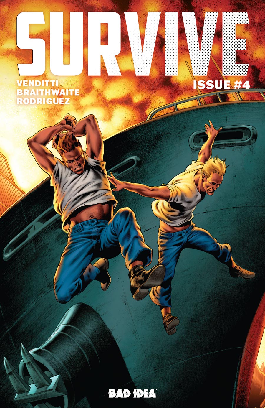 Survive # 4 Cover A Regular Arturo Lozzi Cover