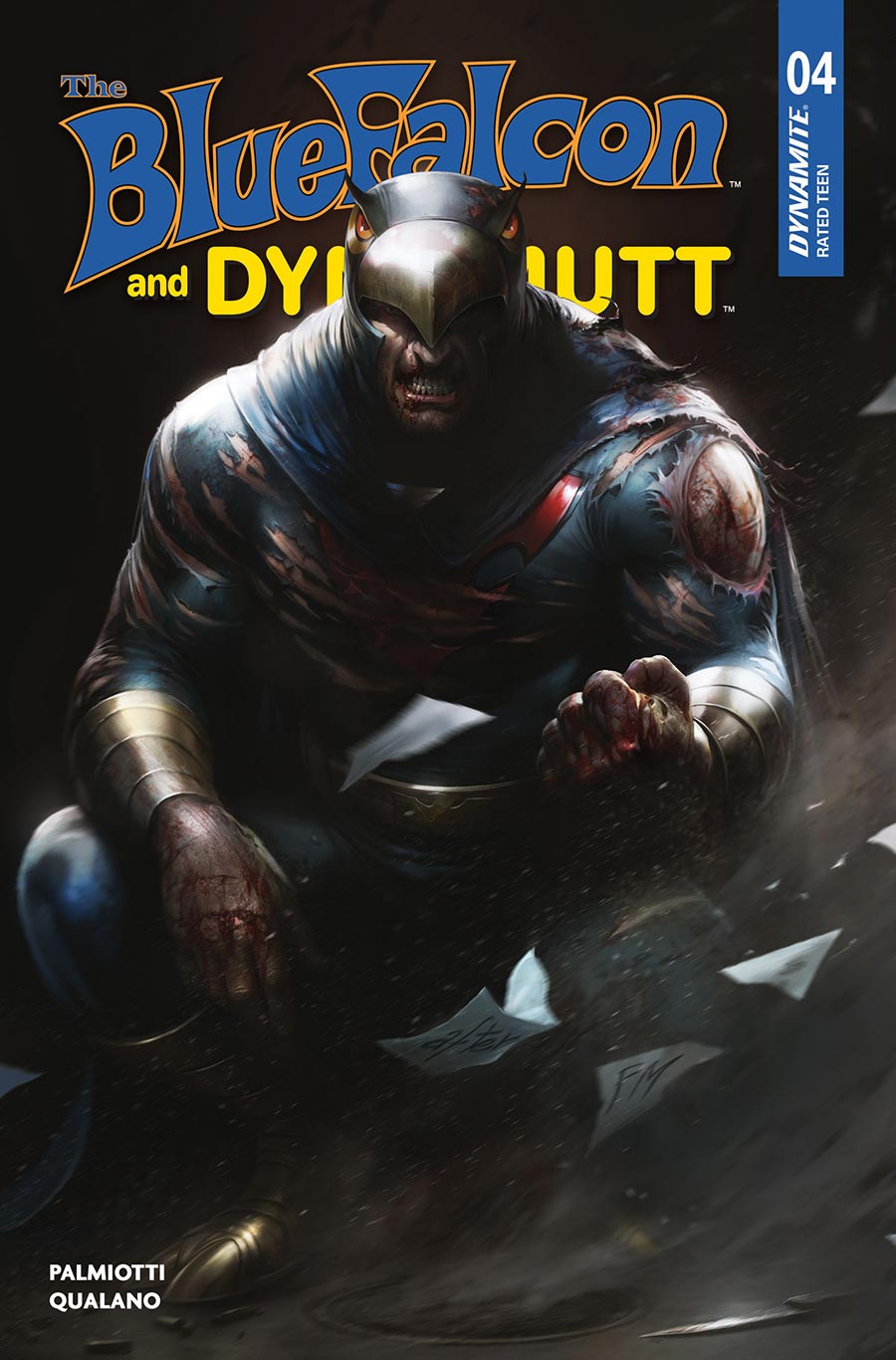 Blue Falcon And Dynomutt #4 Cover D Variant Francesco Mattina Cover