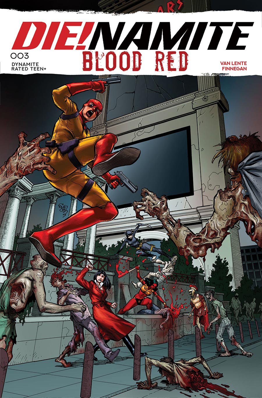 DieNamite Blood Red #3 Cover A Regular EJ Su Cover