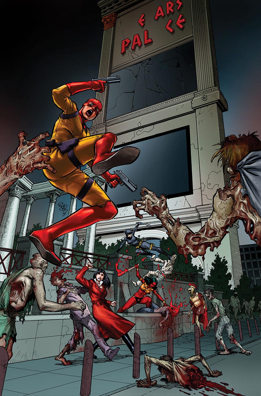 DieNamite Blood Red #3 Cover H Incentive EJ Su Virgin Cover